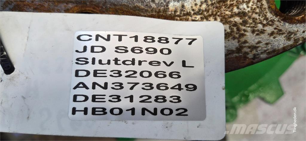 John Deere S690 Zubehör Mähdrescher