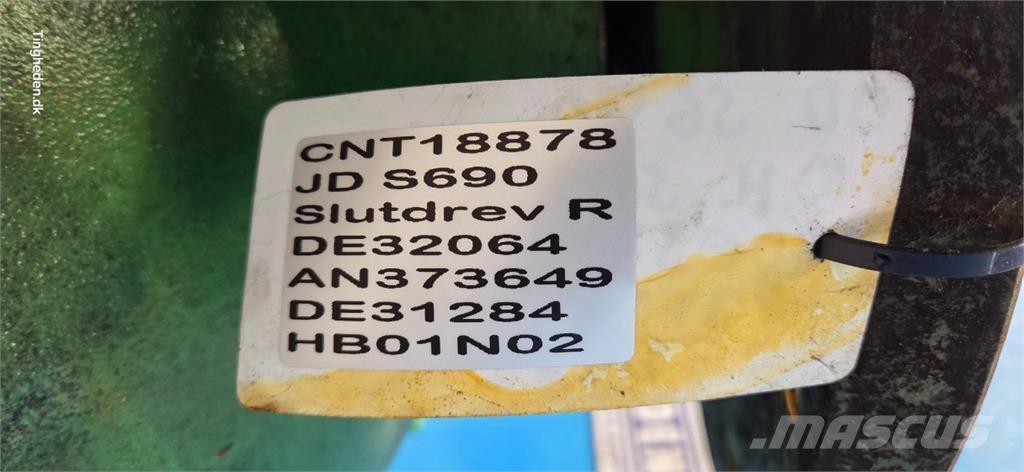 John Deere S690 Zubehör Mähdrescher