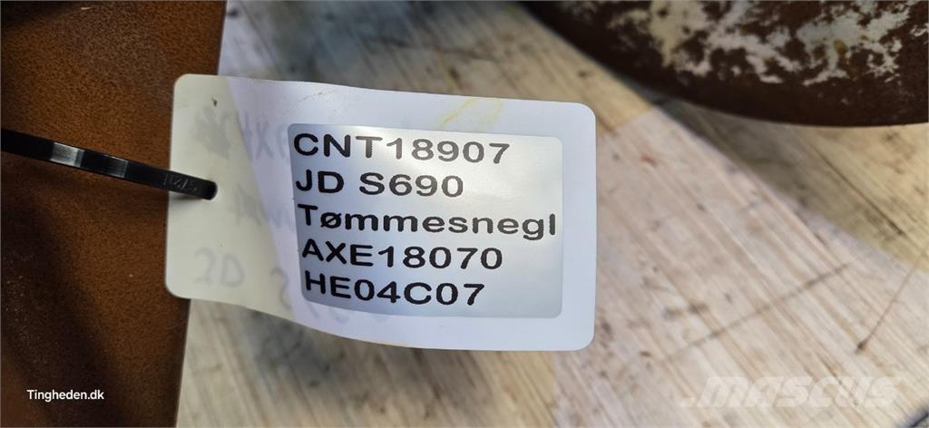 John Deere S690 Zubehör Mähdrescher