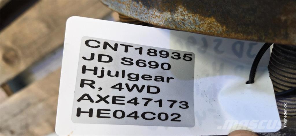 John Deere S690 Zubehör Mähdrescher