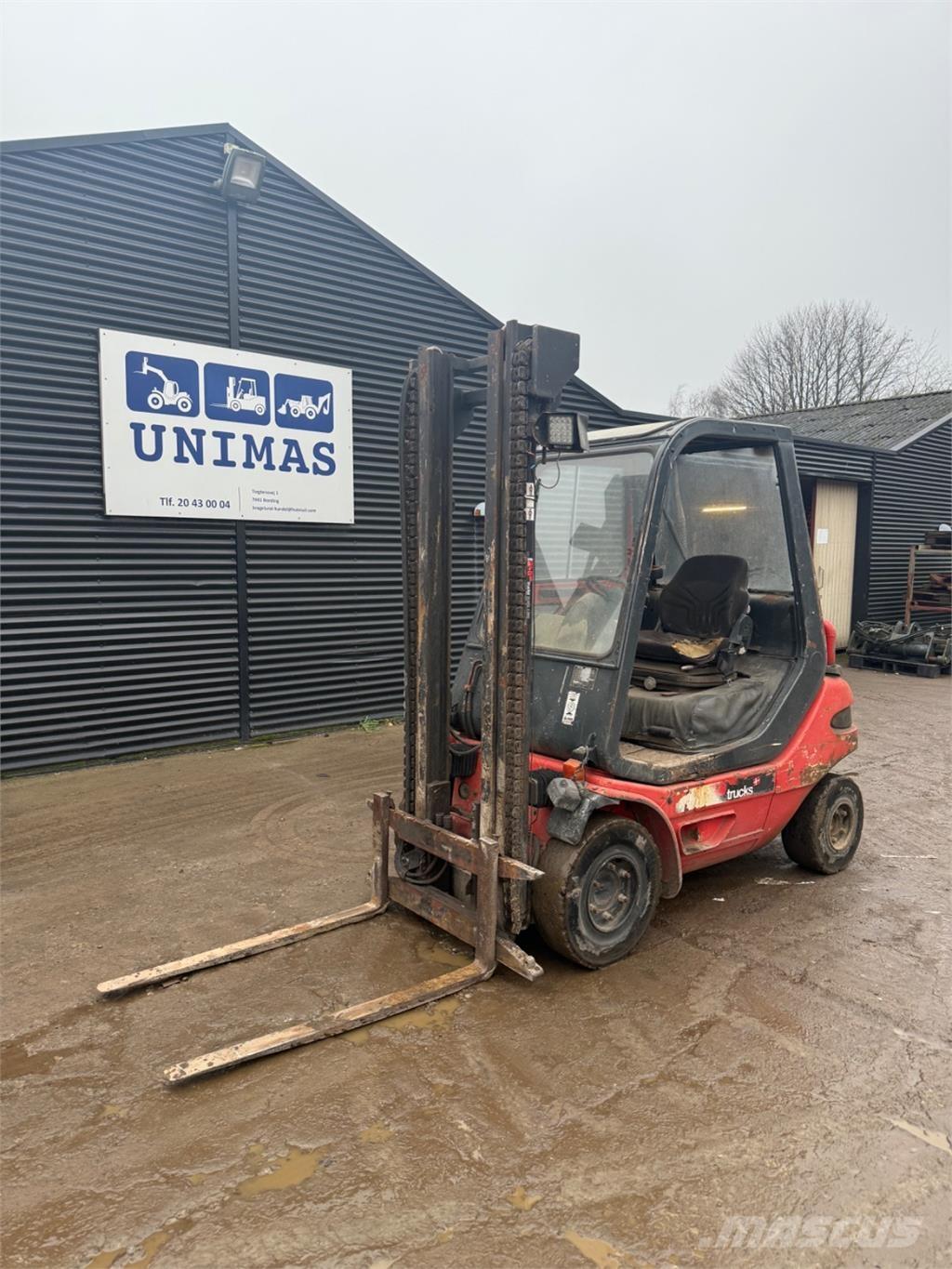 Linde H25 Diesel heftrucks
