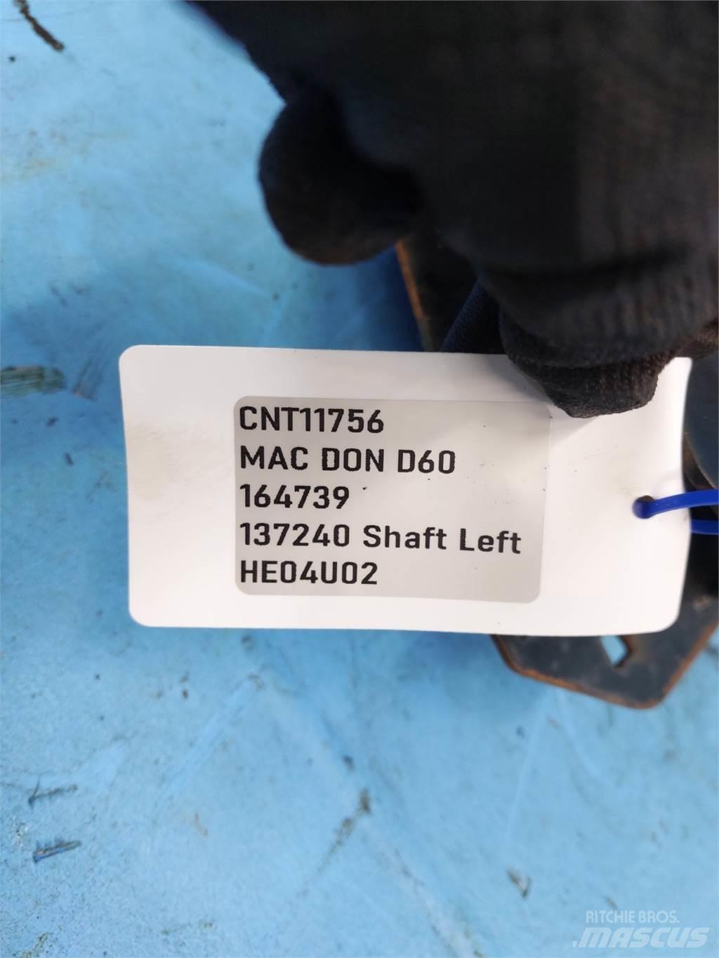MacDon D60 Zubehör Mähdrescher