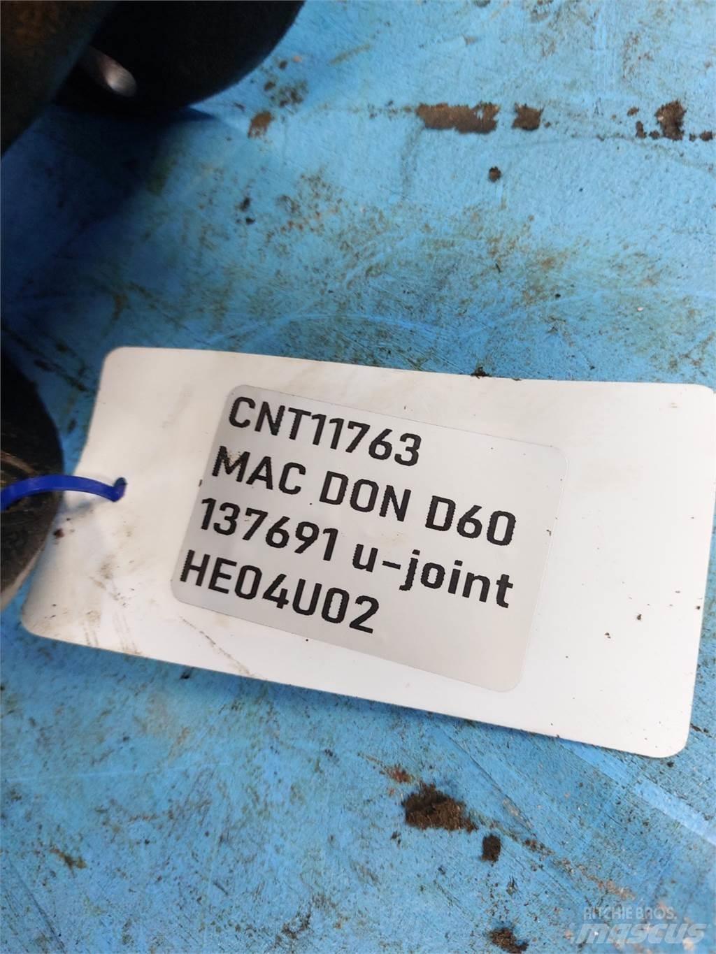 MacDon D60 Zubehör Mähdrescher