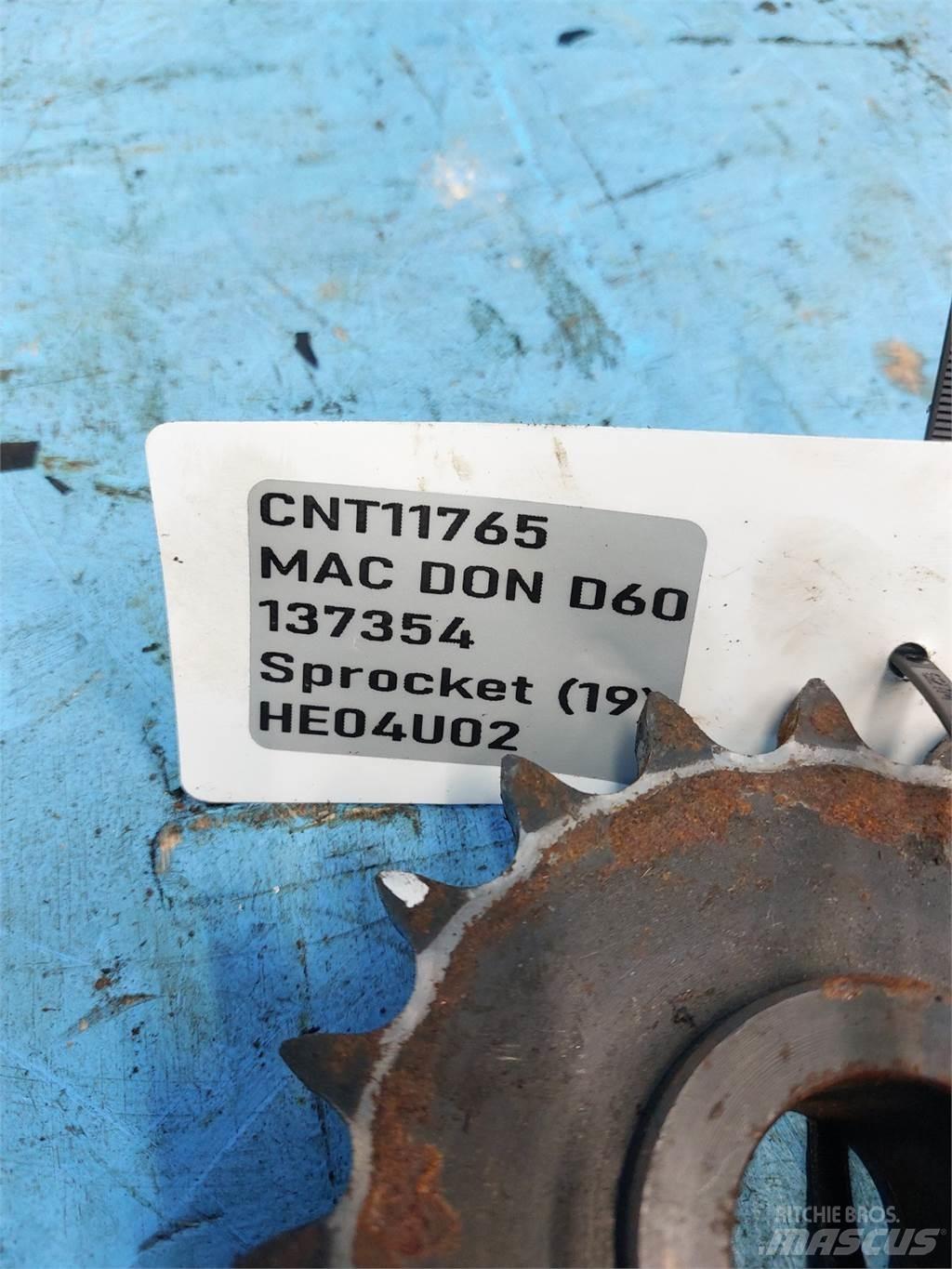MacDon D60 Zubehör Mähdrescher