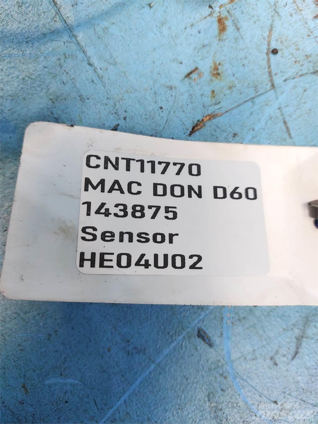 MacDon D60 Zubehör Mähdrescher