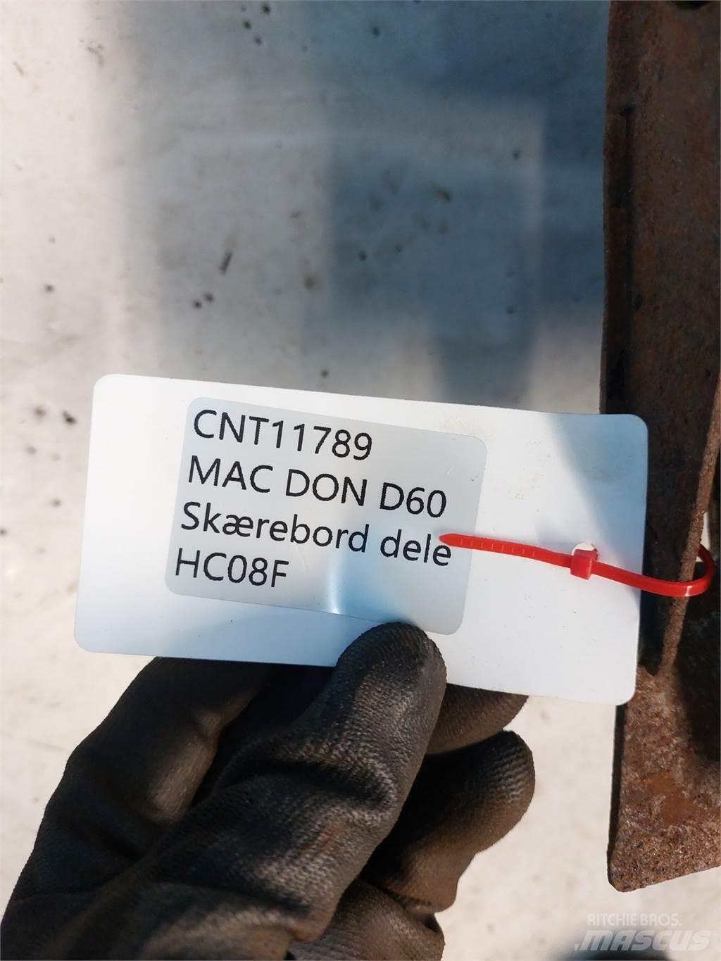 MacDon D60 Zubehör Mähdrescher