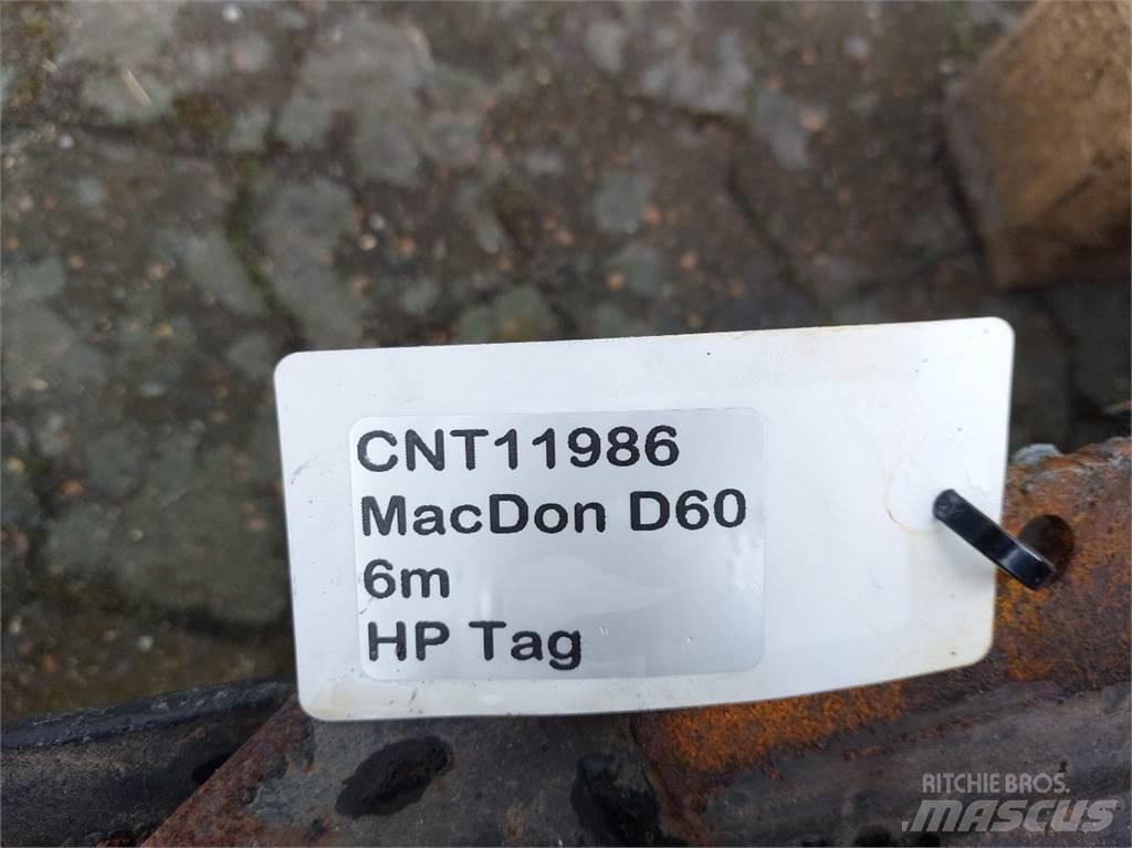 MacDon D60 Zubehör Mähdrescher