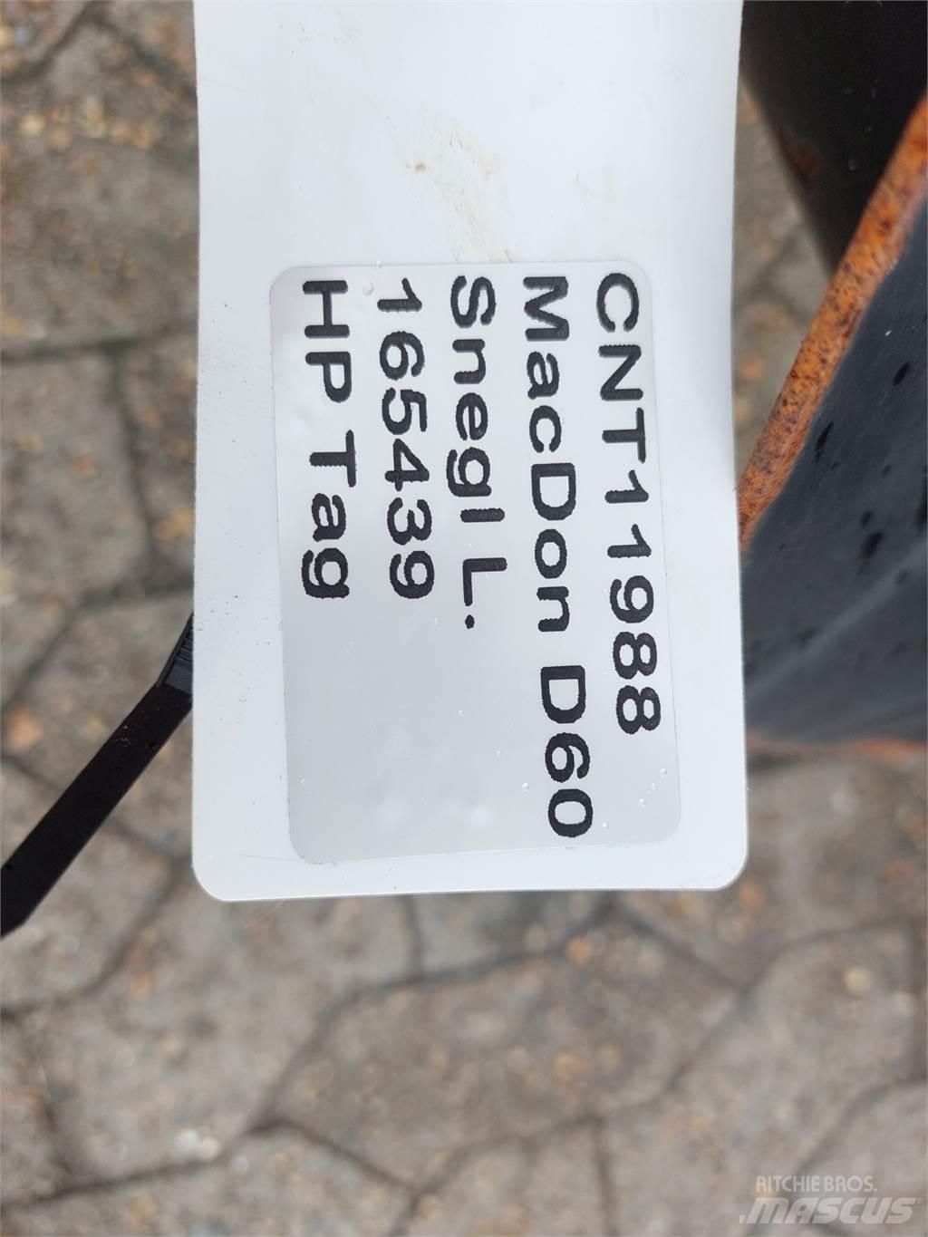 MacDon D60 Zubehör Mähdrescher