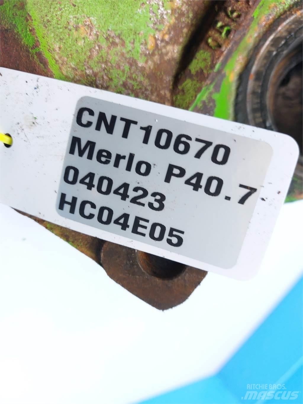 Merlo P41.7 LKW-Achsen