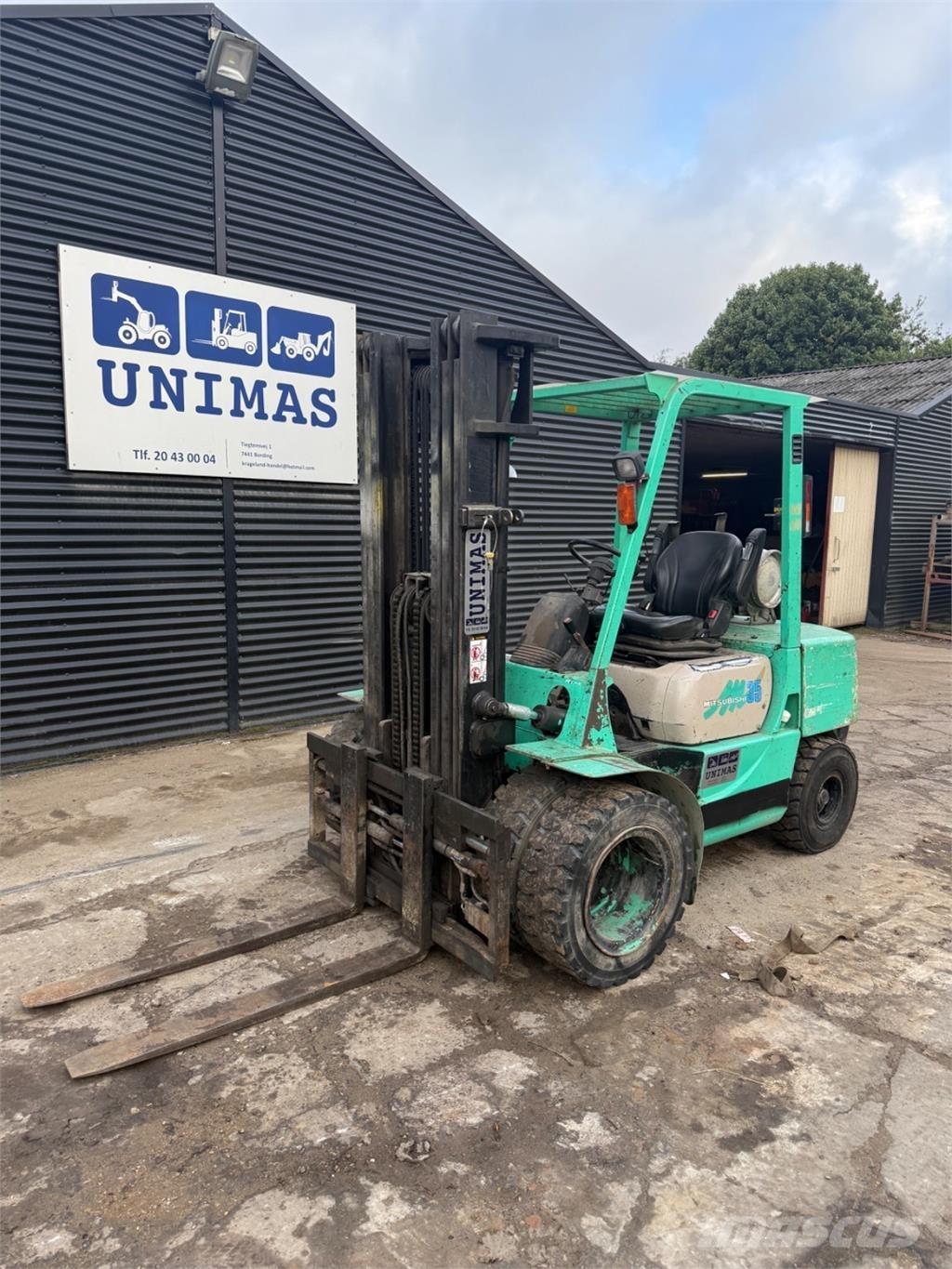 Mitsubishi FG35 LPG heftrucks