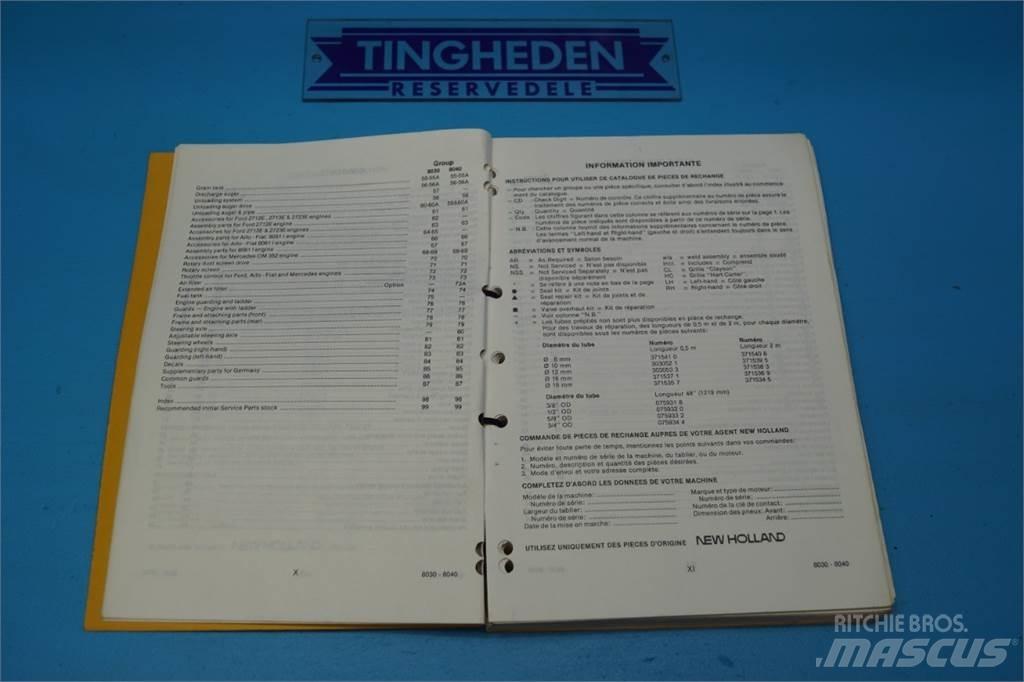 New Holland 8040 Sonstige Landmaschinen