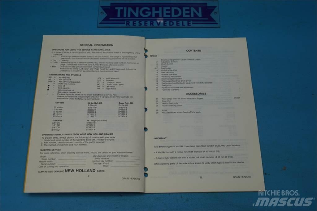 New Holland TX36 Sonstige Landmaschinen