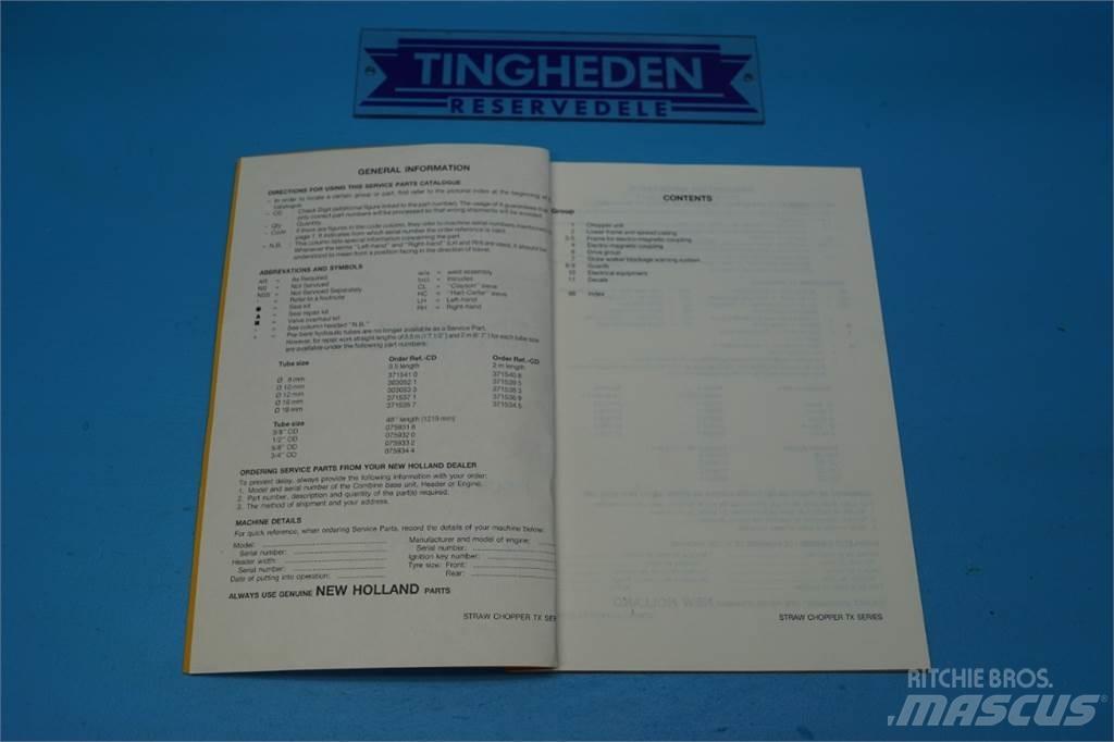 New Holland TX36 Sonstige Landmaschinen