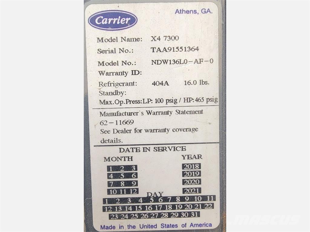 Wabash Reefer Kühlauflieger