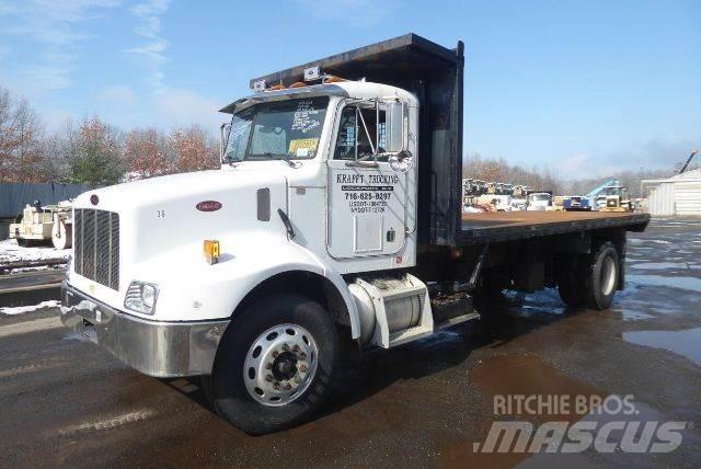 Peterbilt 330 Pritschenwagen/Pritschenwagen mit Seitenklappe