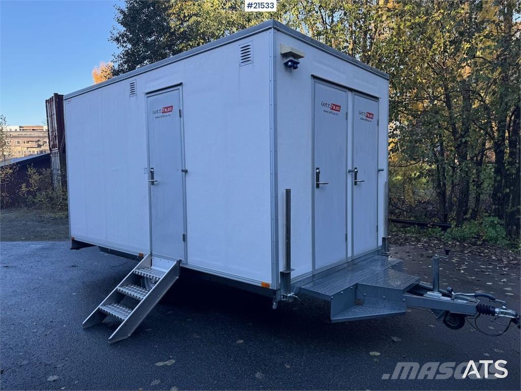  Letthus 433 barracks Bauwagen