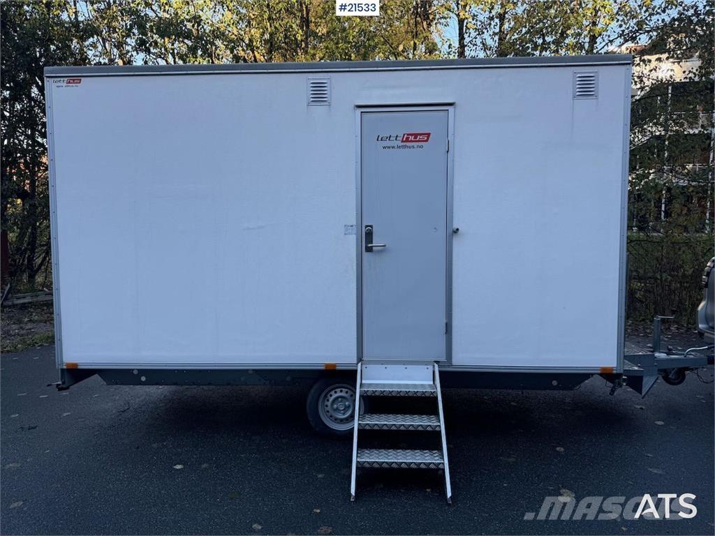  Letthus 433 barracks Bauwagen