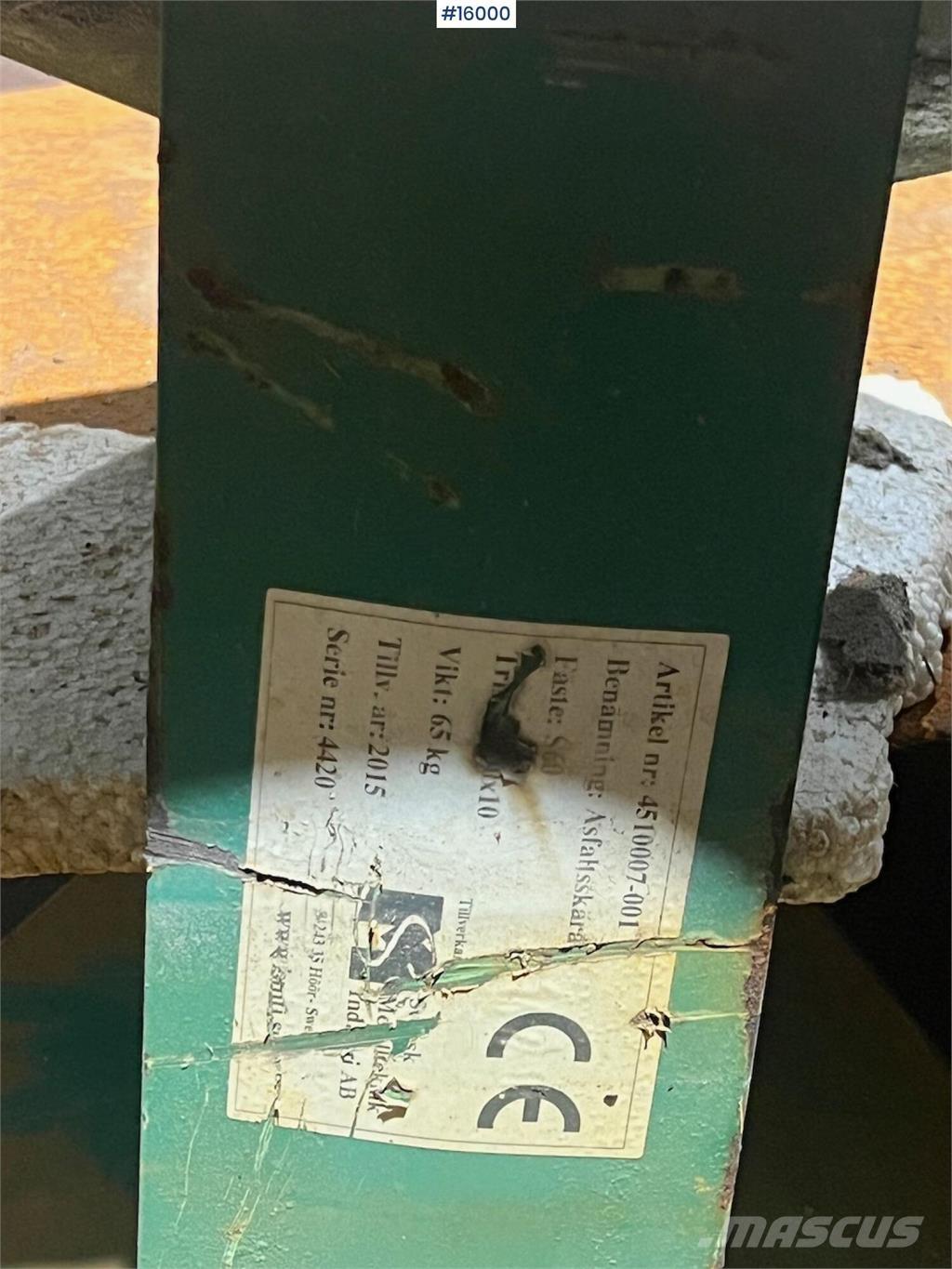  Pizzahjul S60 feste Andere Zubehörteile