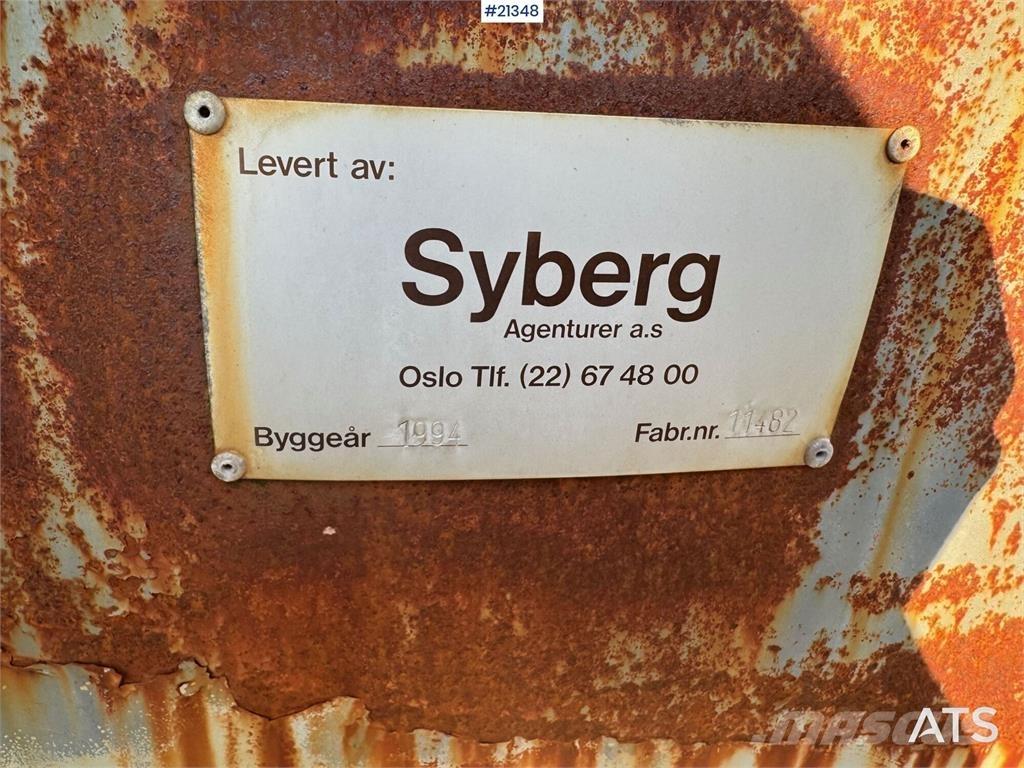  Syberg Komprimator Sonstige Baumaschinen