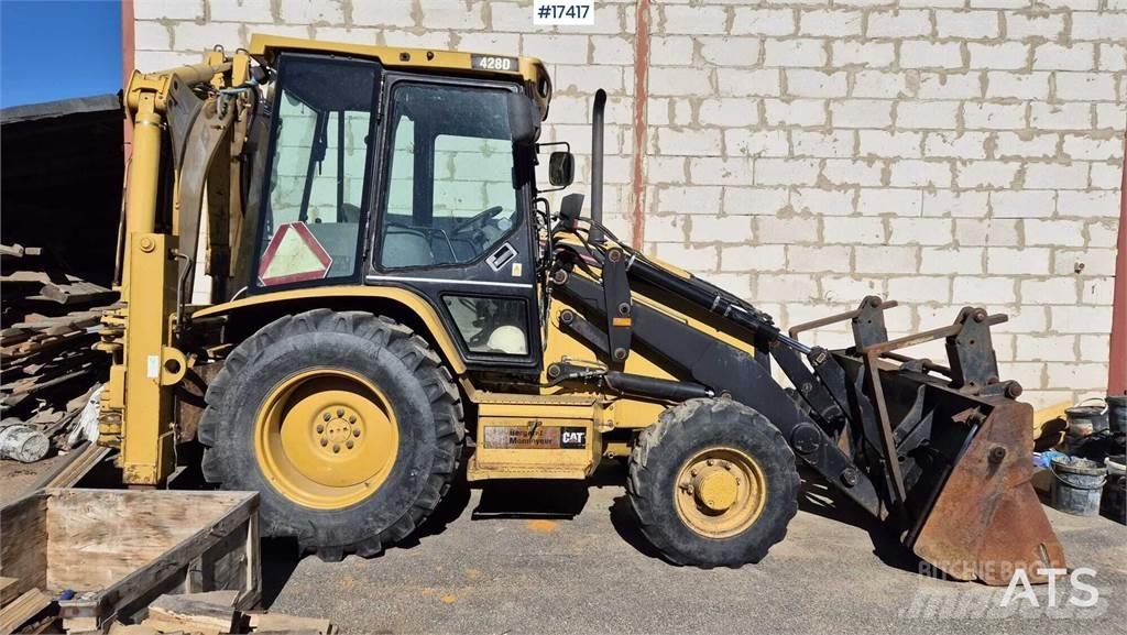 CAT 428D Baggerlader