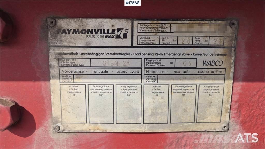 Faymonville STBN-2A Tieflader-Auflieger