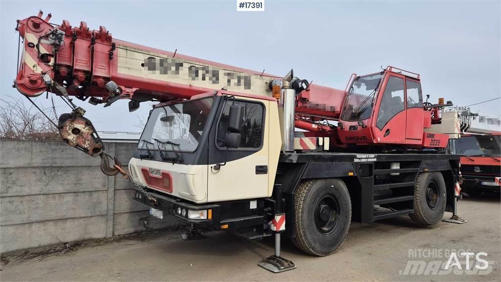 Grove GMK2035 Kranen voor alle terreinen