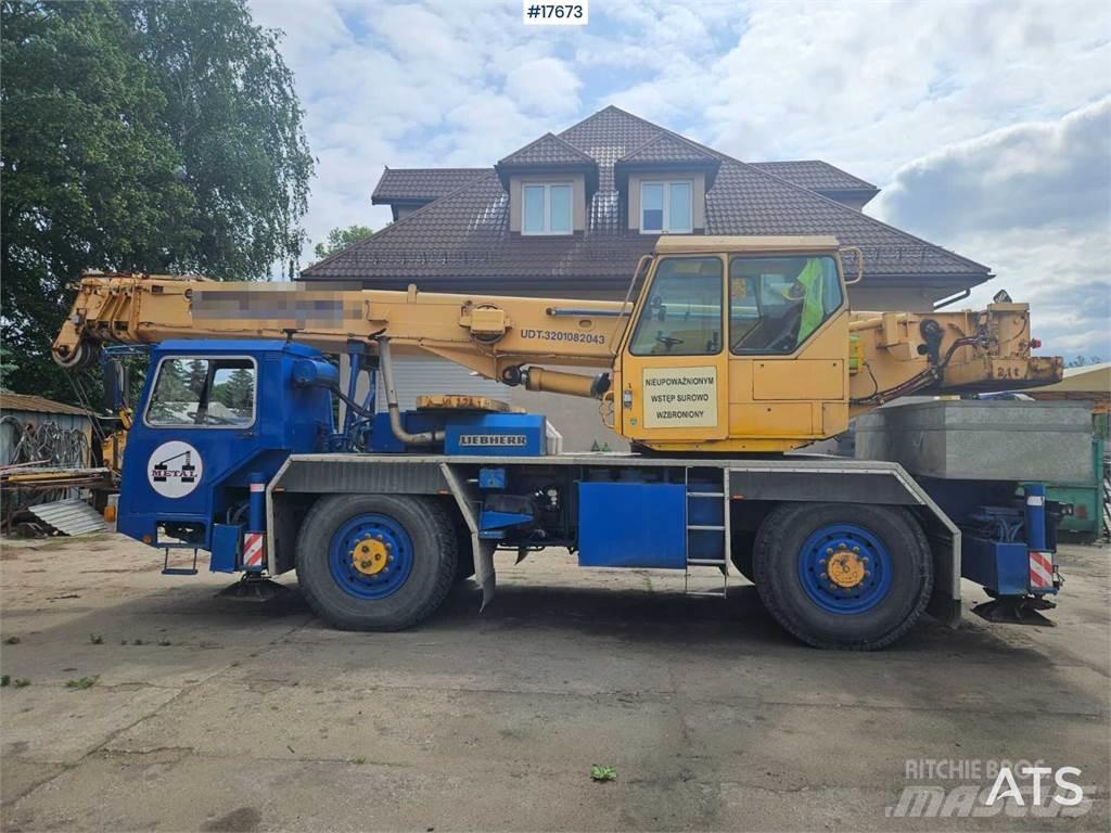 Liebherr LTM 1025 Kranen voor alle terreinen