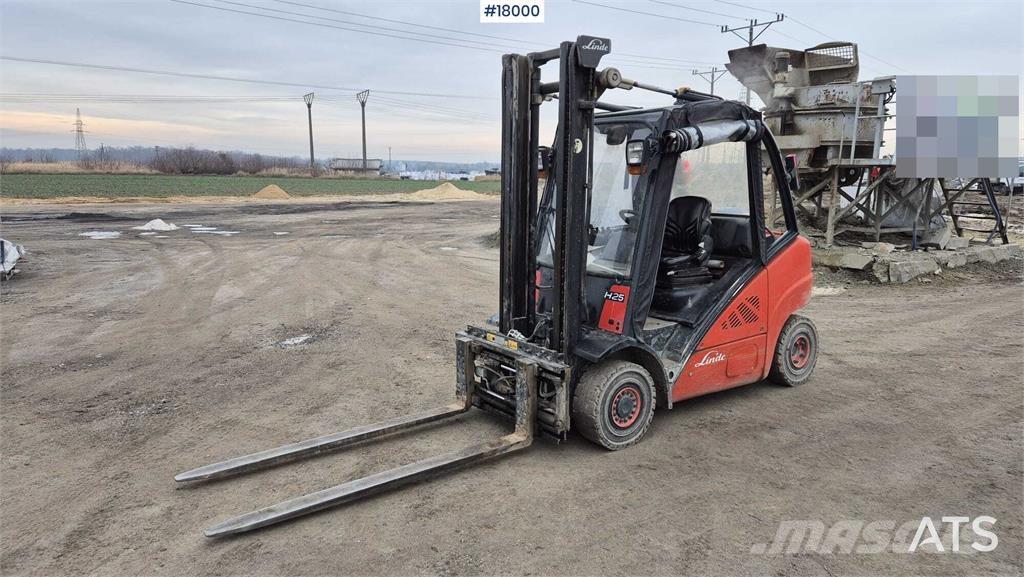 Linde H25T Diesel heftrucks