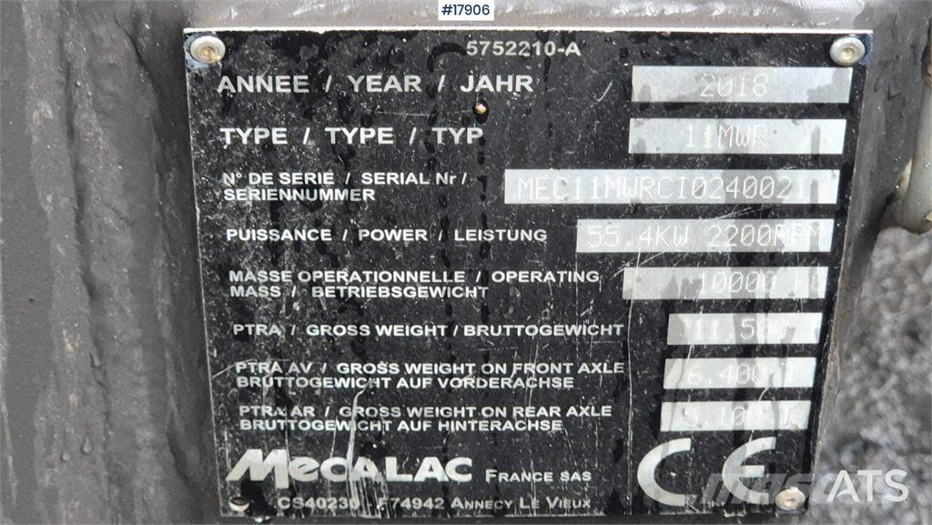 Mecalac 11 MWR Mobilbagger