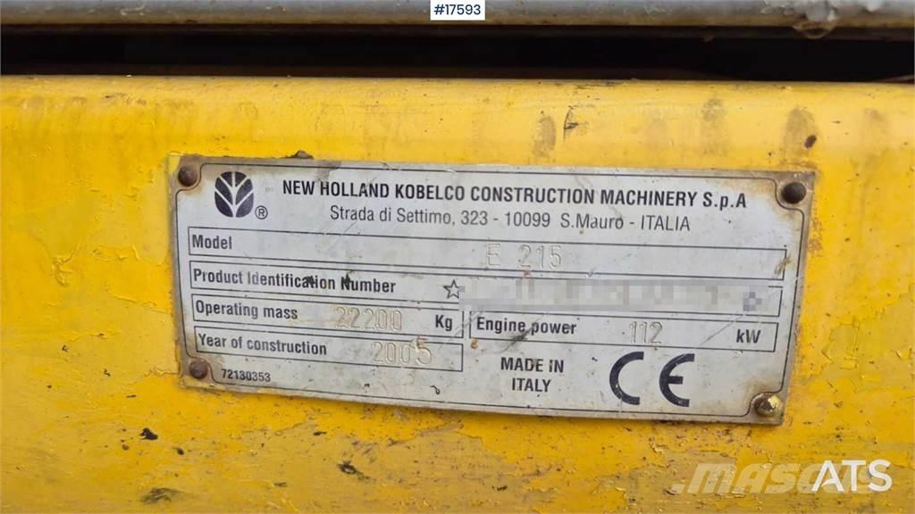 New Holland E215 Raupenbagger