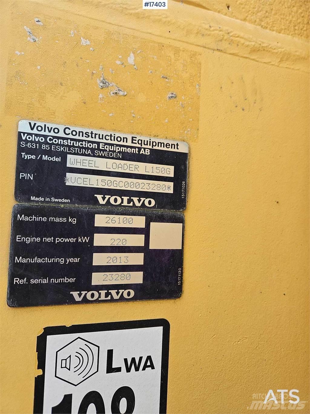 Volvo L150G Radlader