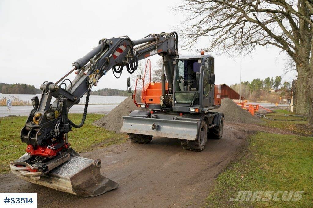 Atlas 140W Excavator Raupenbagger