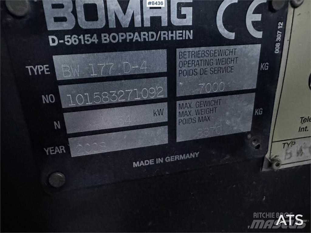 Bomag BW 177D-4 Walzen
