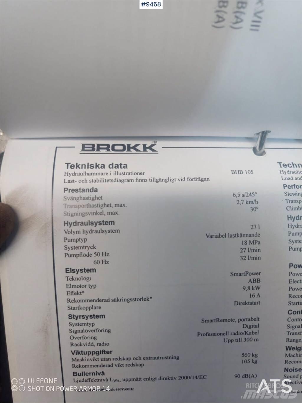 Brokk 70 Sonstige Baumaschinen