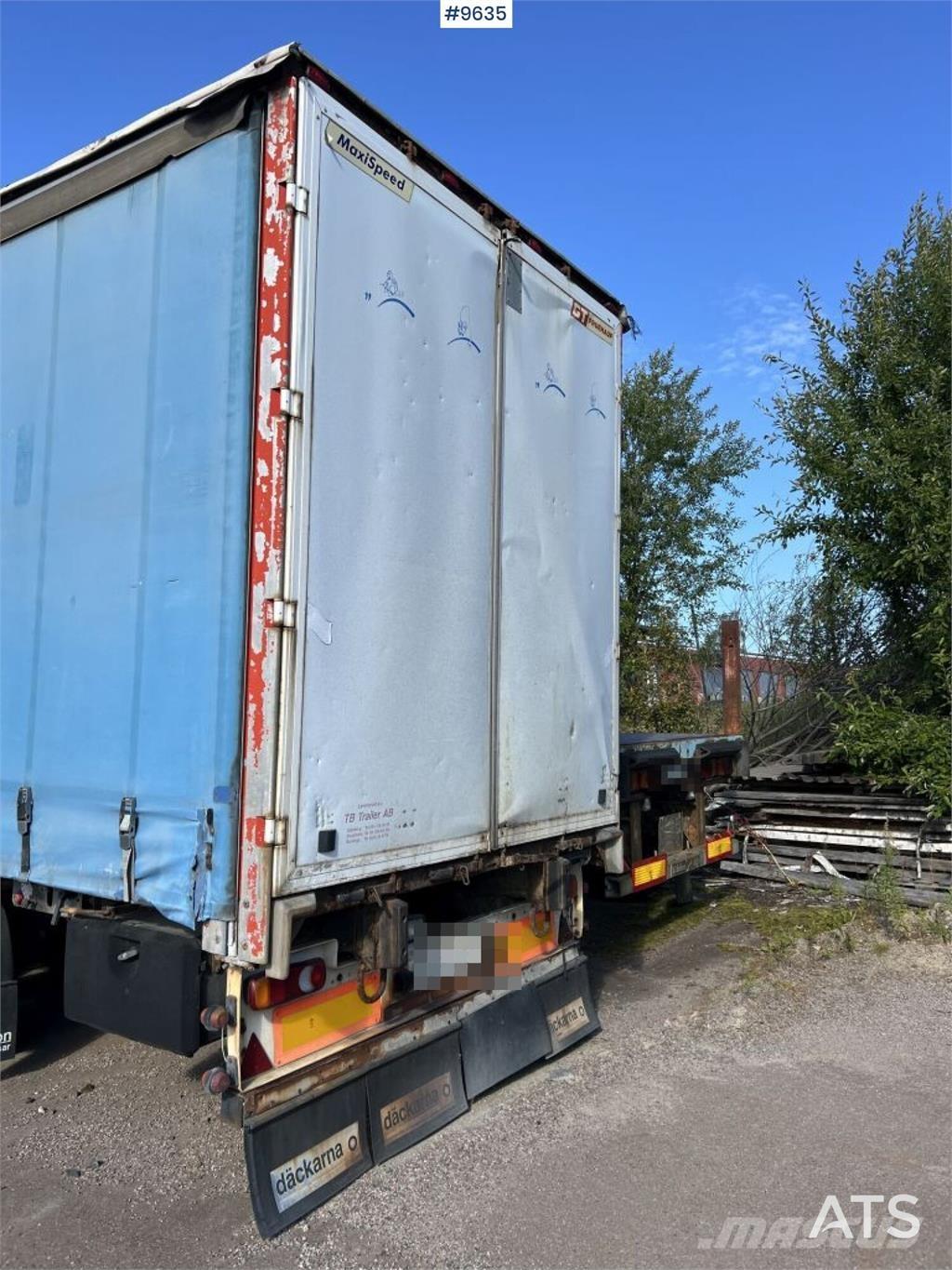 Fruehauf SS136/P3S Curtainsiderauflieger