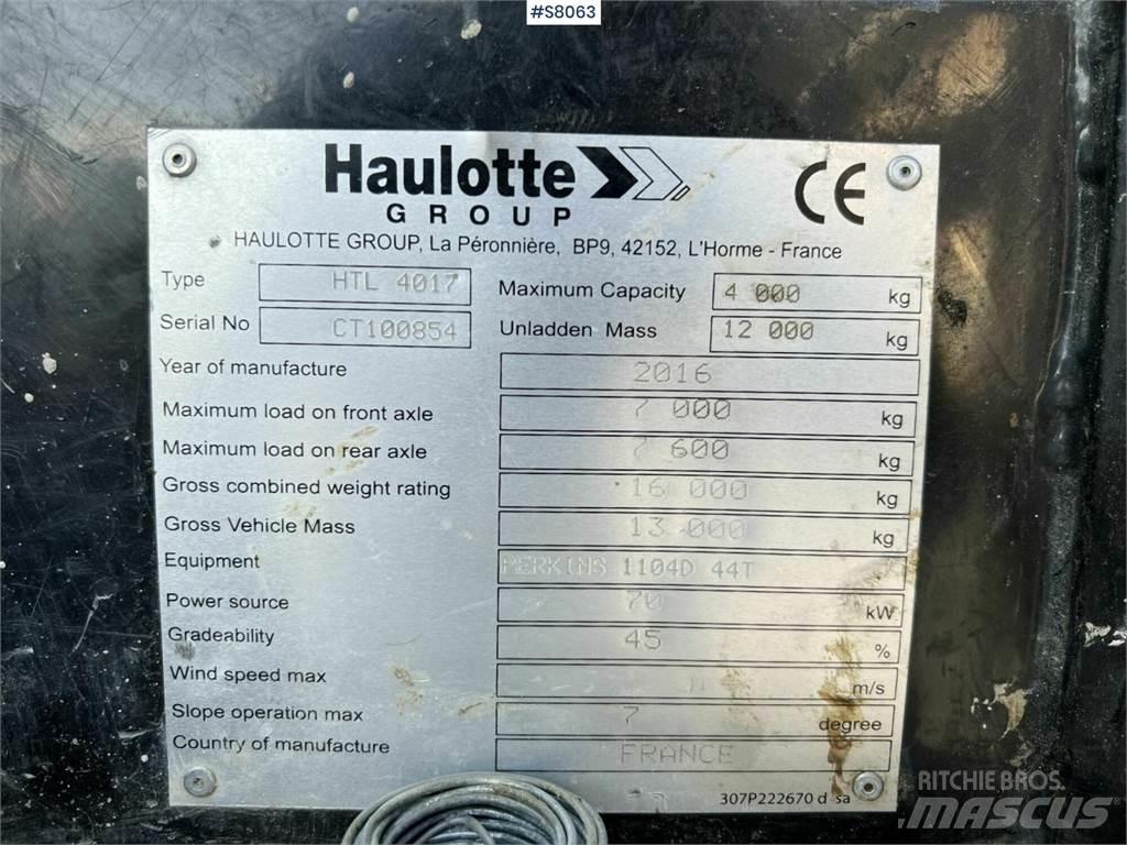 Haulotte HTL4017 Teleskoplader