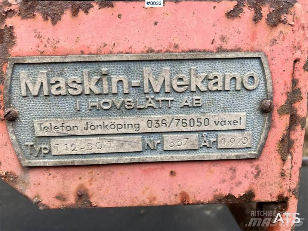  Maskinmekano T12-50T Andere Zubehörteile