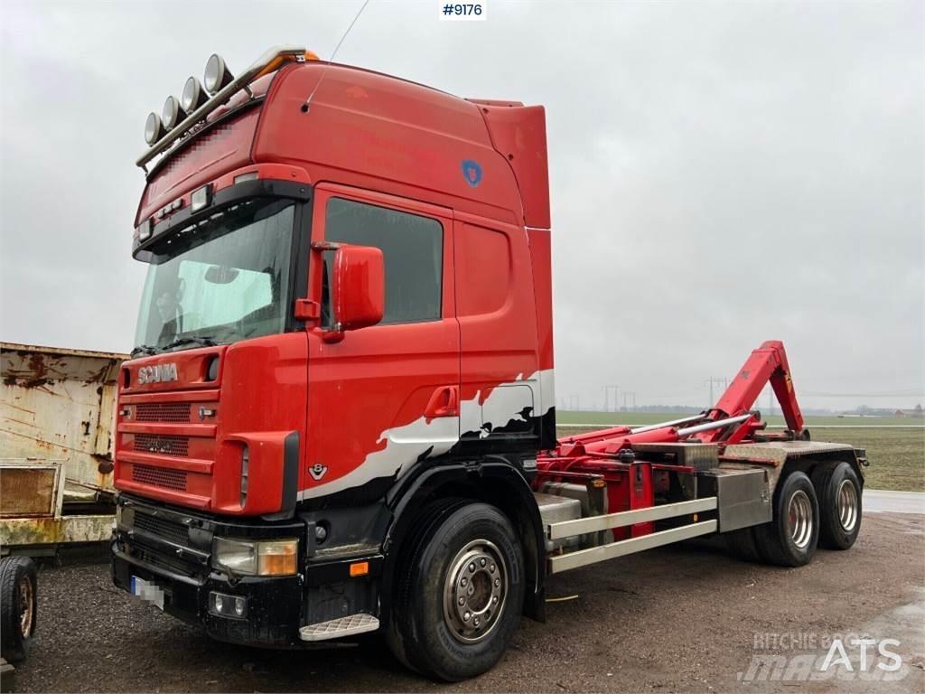 Scania R144GB6X4NA530 Abrollkipper