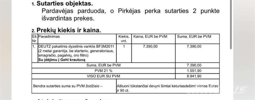 Gehl 4640 Turbo Minilader