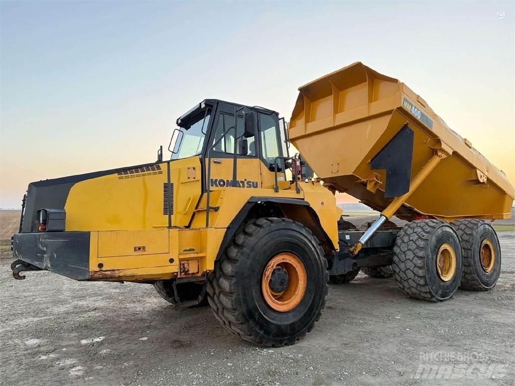 Komatsu HM 400-2 Dumper - Knickgelenk