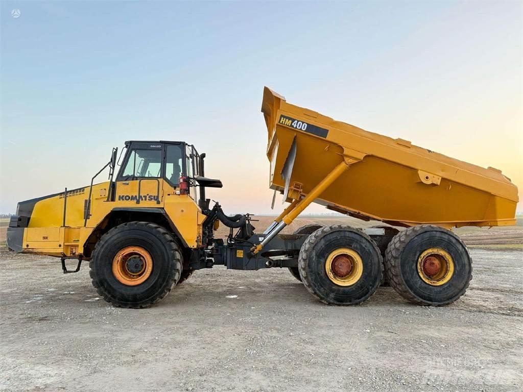 Komatsu HM 400-2 Dumper - Knickgelenk