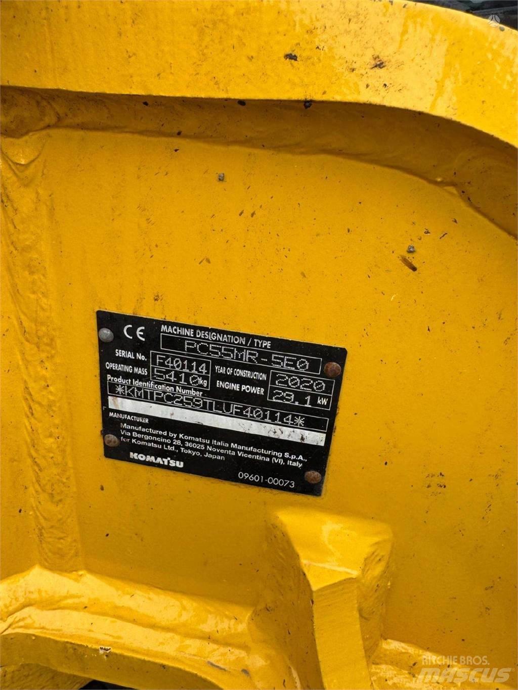 Komatsu PC55MR-5 Raupenbagger