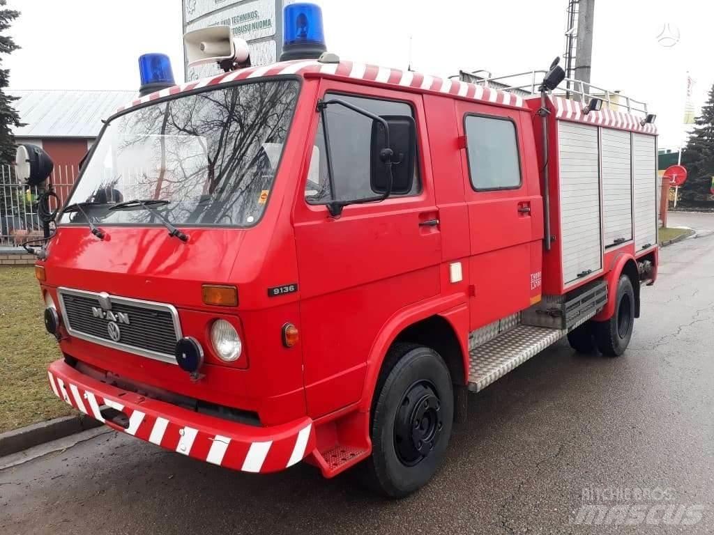 MAN VW 9136 Löschfahrzeuge