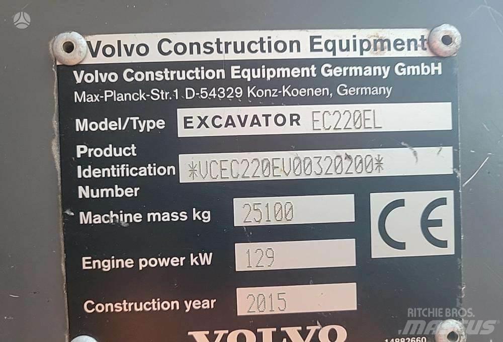 Volvo EC220E Raupenbagger