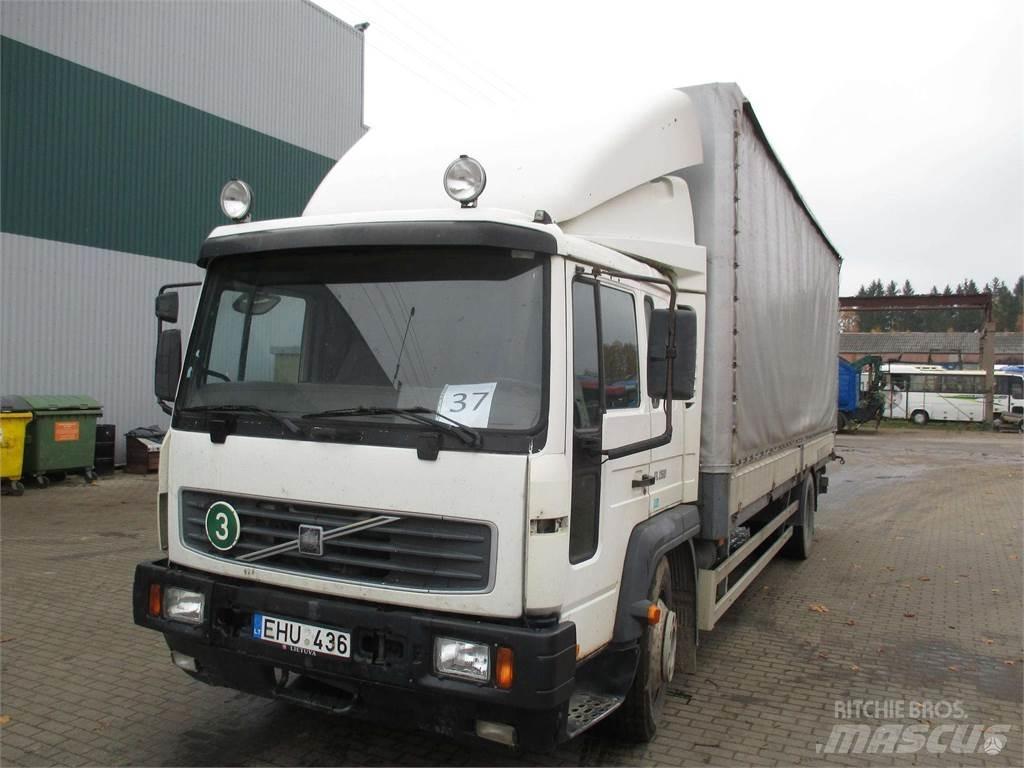 Volvo FL6 Pritsche & Plane