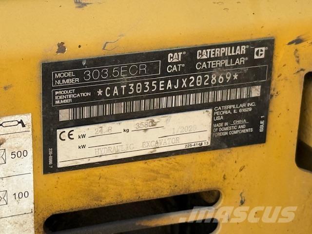 CAT 303.5ECR Minibagger < 7t