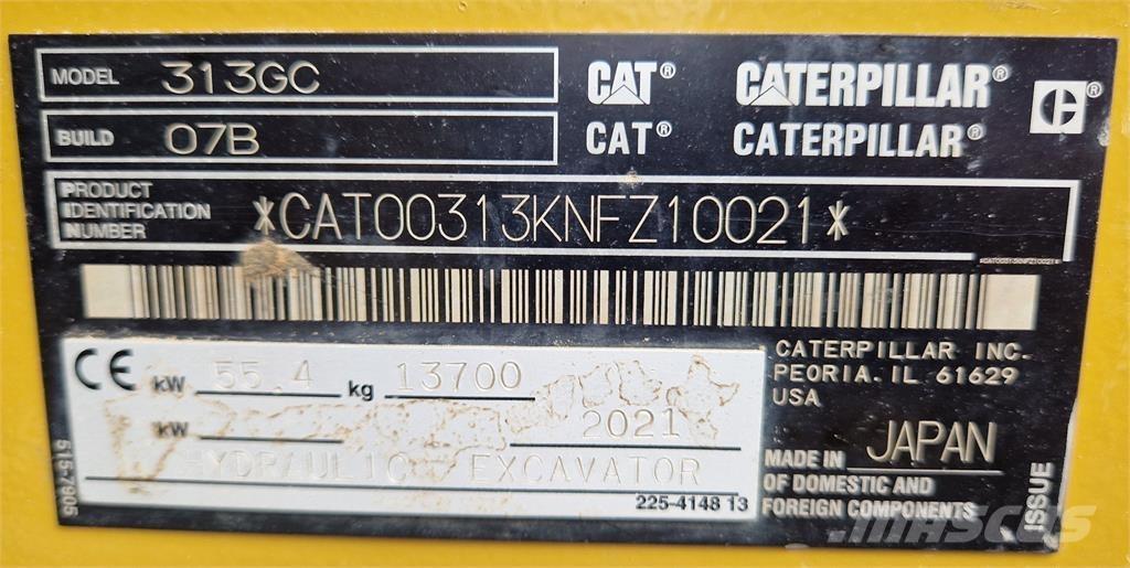 CAT 313GC Raupenbagger
