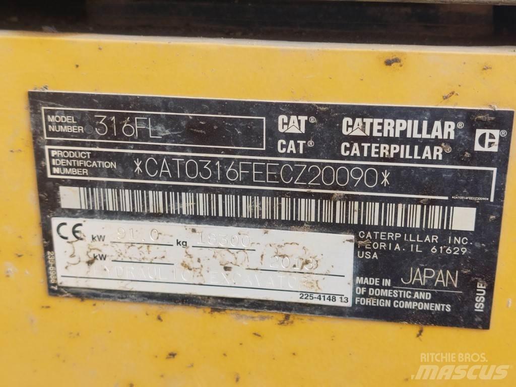 CAT 316FL Raupenbagger