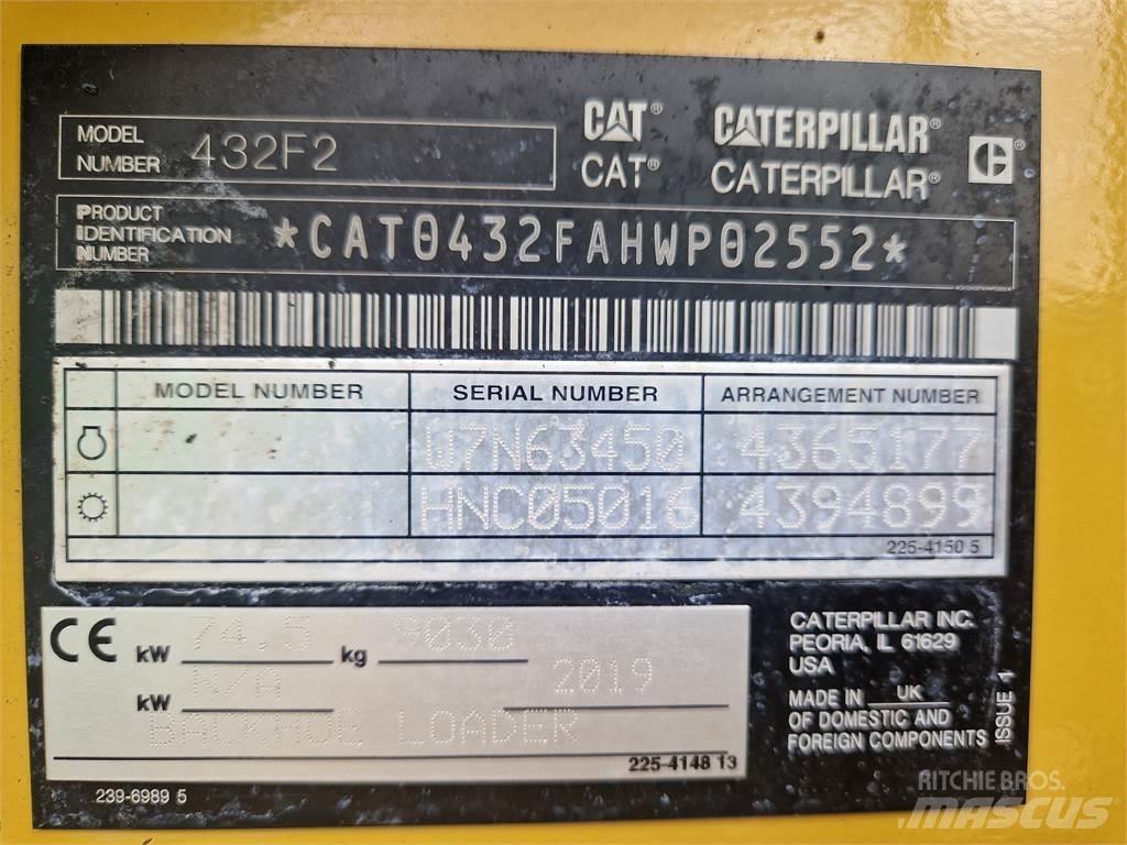 CAT 432F2 Baggerlader