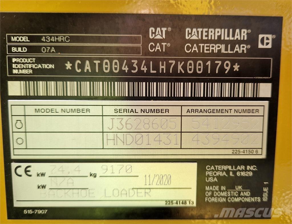 CAT 434 Baggerlader